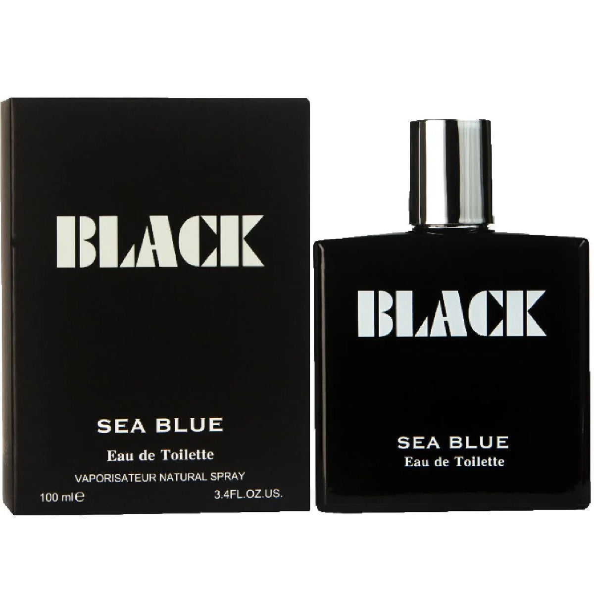 Men's Black Perfume 100ml – Imported Military Navy Blue Camouflage