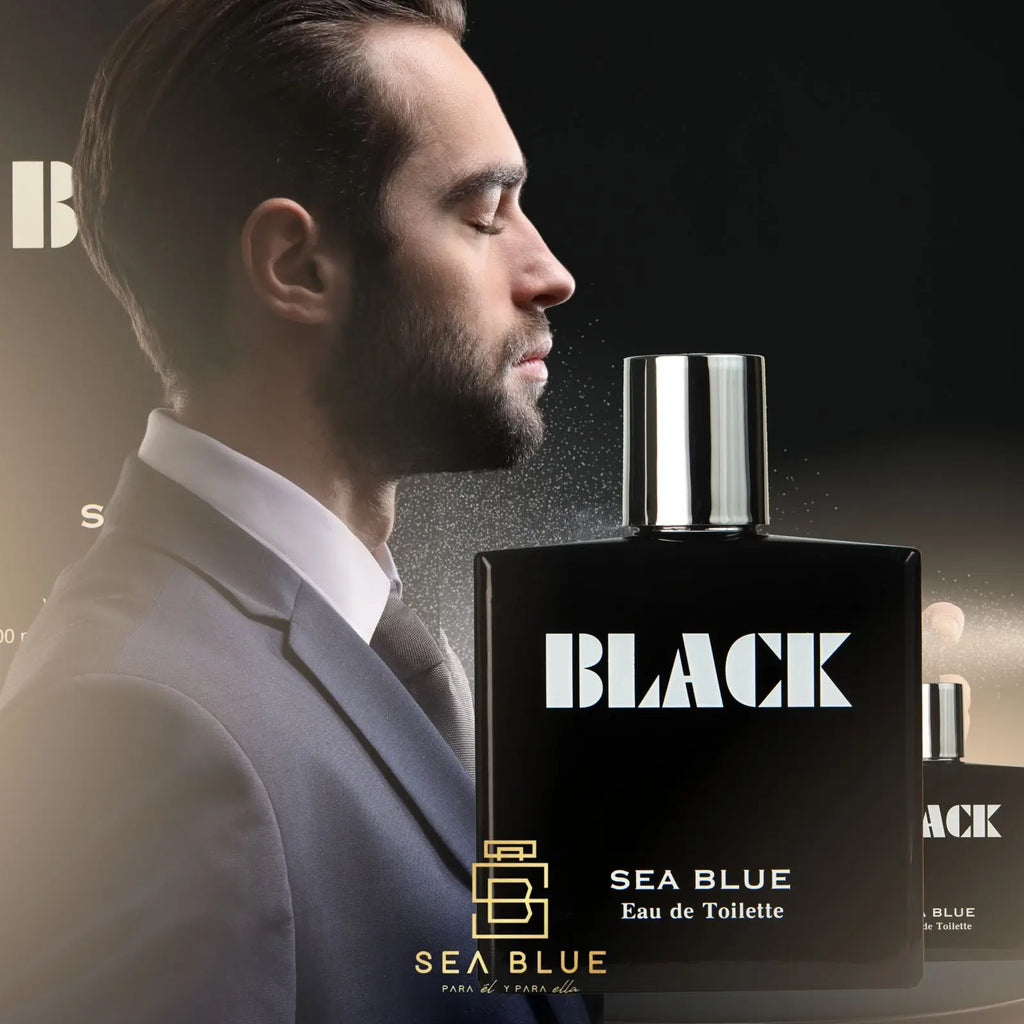 Men's Black Perfume 100ml – Imported Military Navy Blue Camouflage