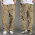 Pantalón Cargo Hombre Algodón Multi-Bolsillos – Casual Streetwear Talla S-6XL