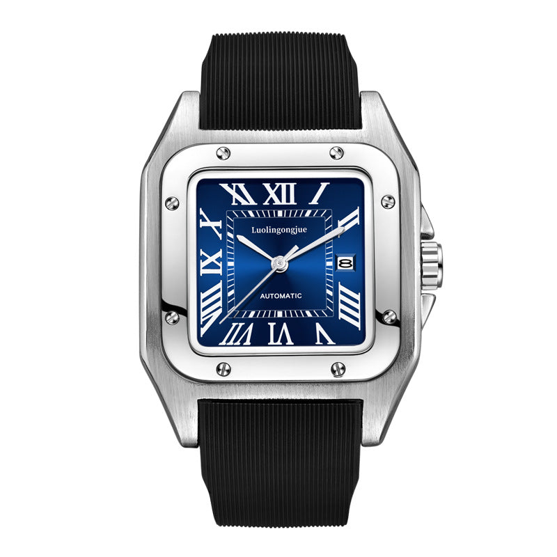 Reloj Mecánico Automático Skeleton – Esfera Grande 41.5mm Zafiro Resistente al Agua