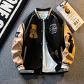 American Varsity Bomber Jacket with Embroidery