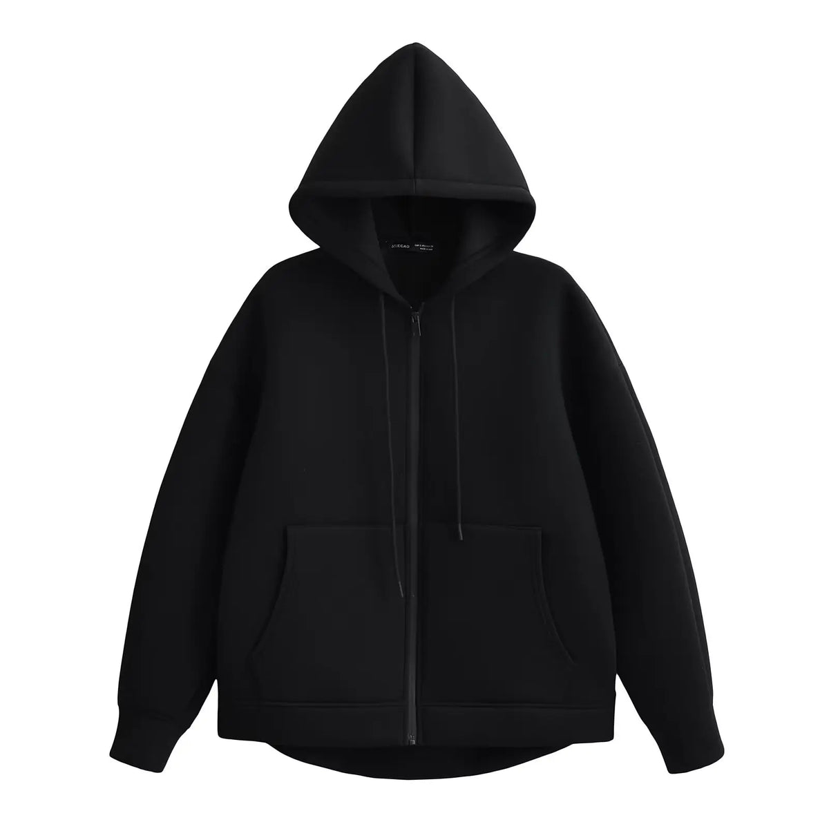 Sudadera Oversize con Cremallera y Capucha para Mujer