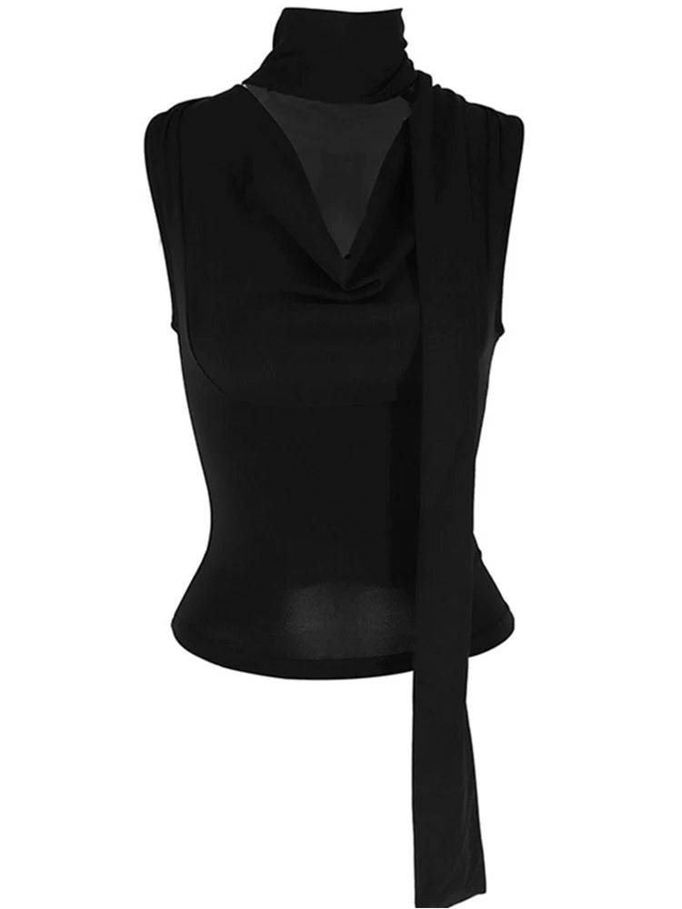Top Tirantes Bandage Mujer Slim Fit – Elegante Streetwear Verano, Escote V