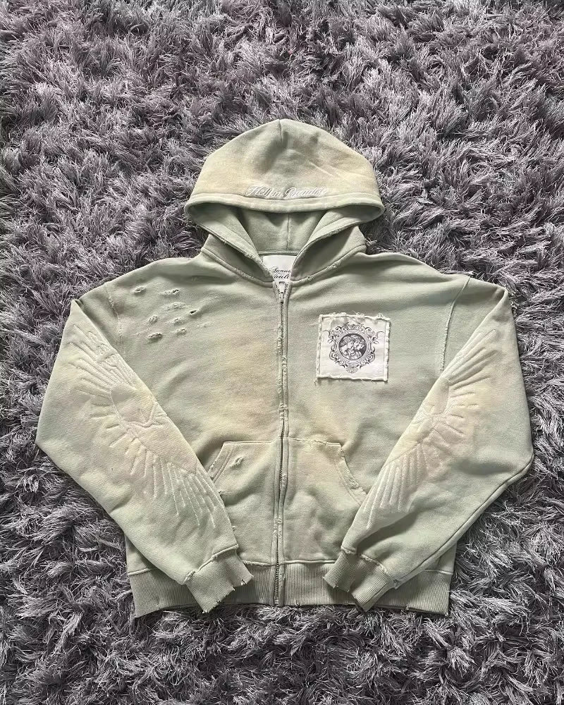 Sudadera Urbana "Star & Sky" Retro