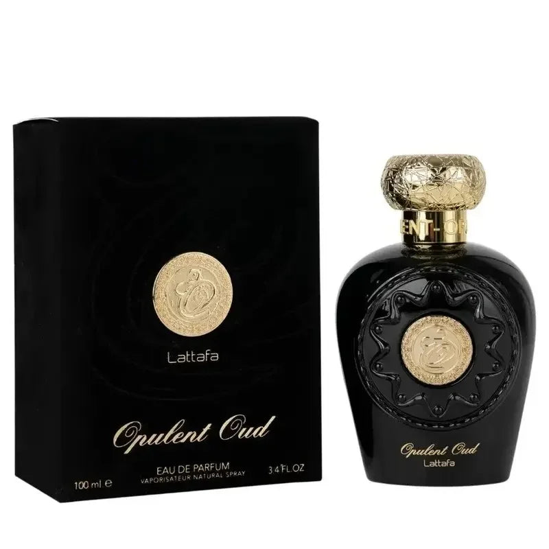 Lattafa Opulent Oud Eau de Parfum 100ml – Fragancia Árabe Oriental Lujosa