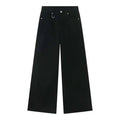 Vaqueros Hombre Camuflaje Pierna Ancha – Denim Casual Vintage Lavado, Talla XS-XL