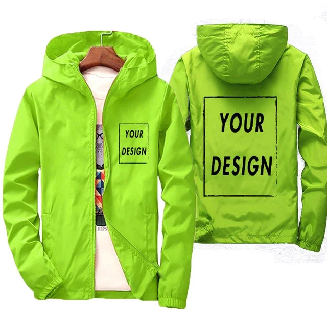 Men's Warm Waterproof Windbreaker Jacket Plus Size 7XL – Outdoor Green Black Red Autumn