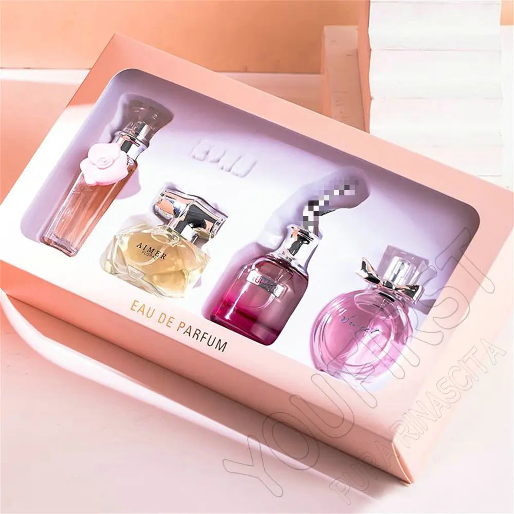 Club de Nuit Mujer Eau de Parfum Set 4 Piezas 100ml – Floral Frutal Caja Regalo
