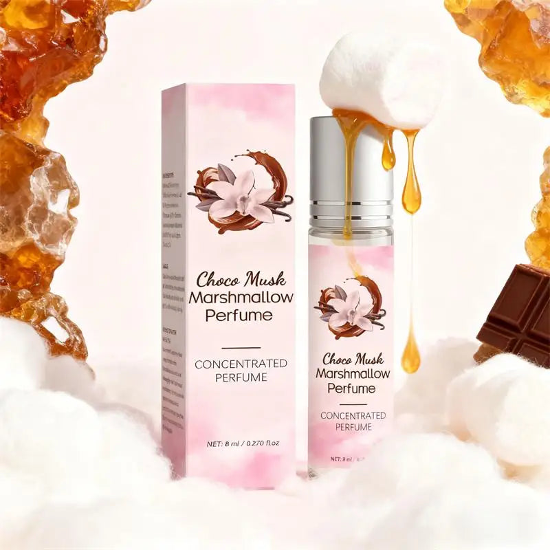 Perfume Unisex Marshmallow EDP Dulce – Algodón de Azúcar Choco Almizcle Cálido Uso Diario Chicas
