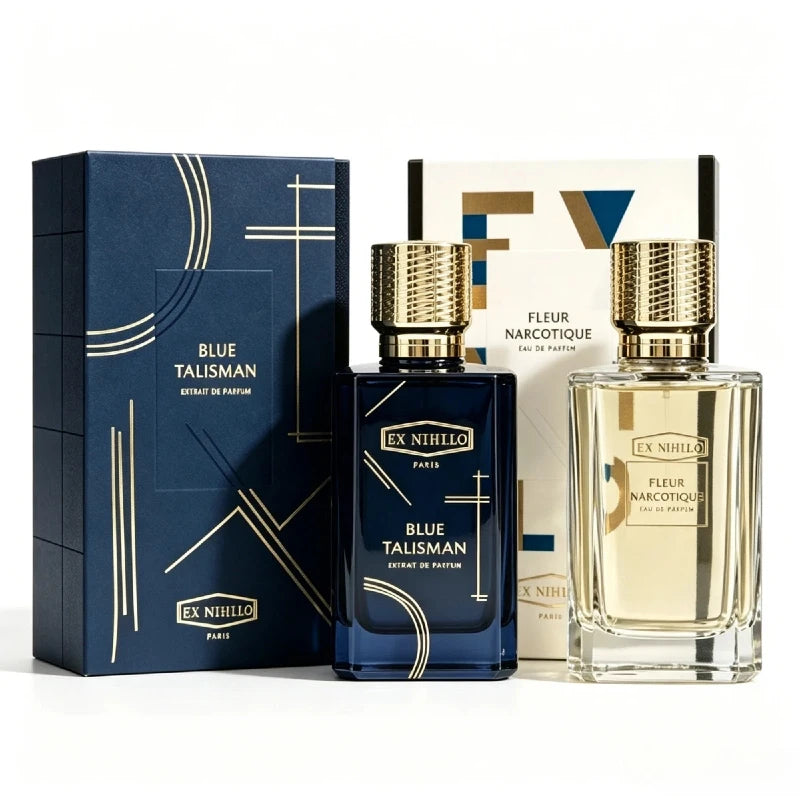 Perfume Talismán Azul Unisex 100ml Lujo – Amaderado Floral Feromonas Larga Duración Colonia Premium