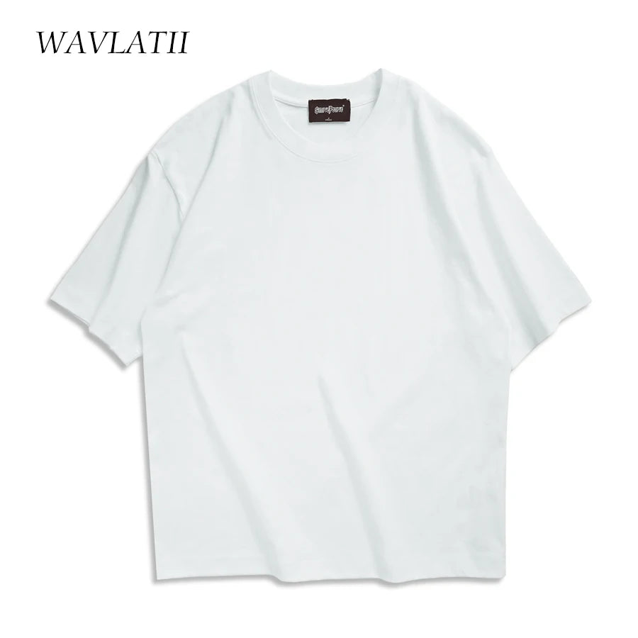 Camiseta Oversize Mujer Streetwear Estilo Coreano – Básica Casual Verano