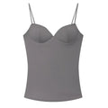 Top Corsé Camisola Mujer Sin Espalda – Sexy Verano, Tirantes Ajustables