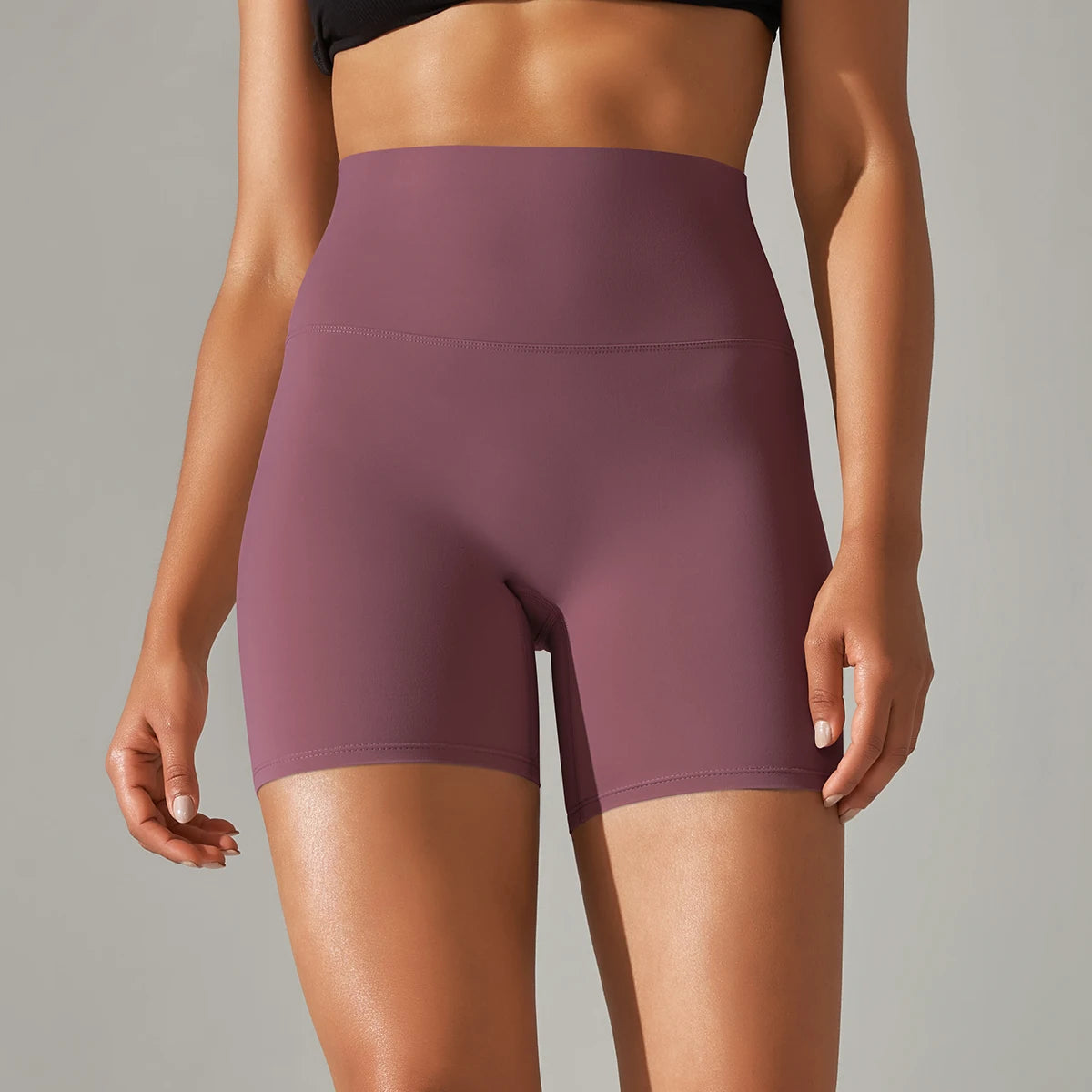 Shorts Mujer Yoga Running Ciclismo Cintura Alta – Transpirables Deportivos Gym Fitness Verano