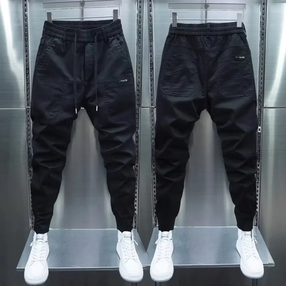 Pantalón Jogger Streetwear para Hombre – Cintura Elástica Estilo Japonés