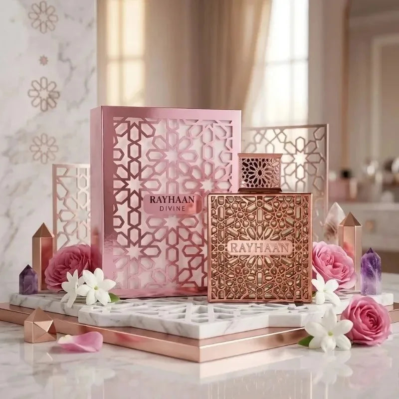 RAYHAAN Unisex Arabic Perfume 100ml – Vanilla Musk Woody Warm Elegant Long Lasting