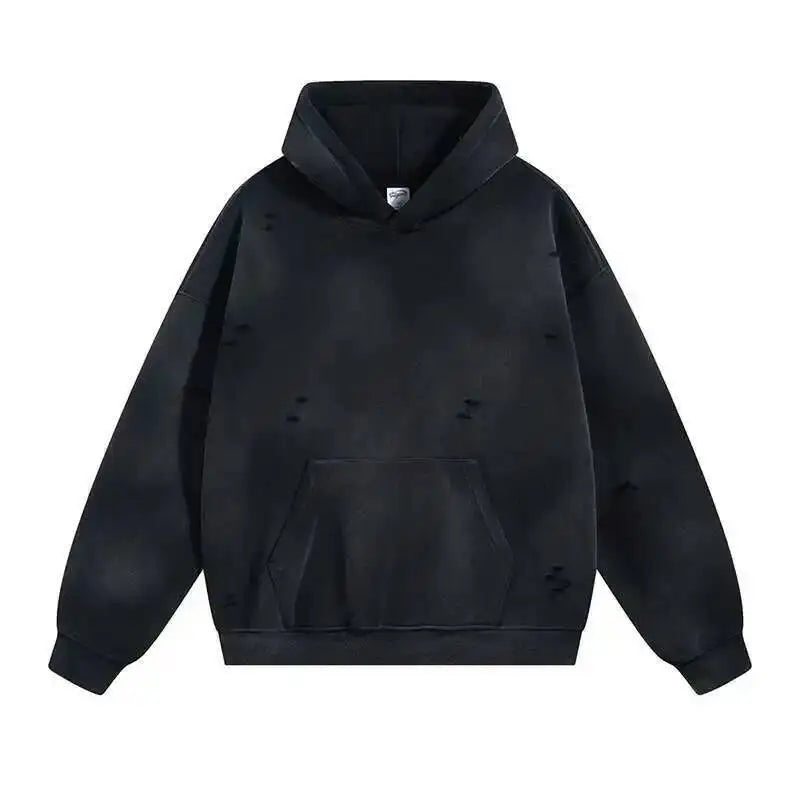 Conjunto Chándal Hombre Terciopelo Splash-Ink – Sudadera + Pantalón Casual Primavera Otoño