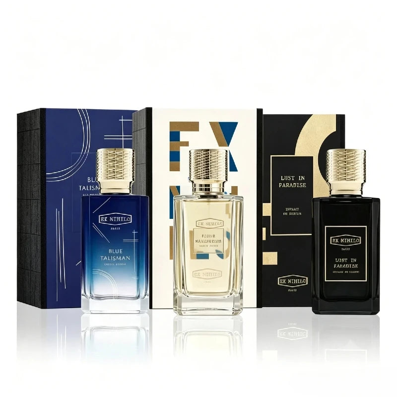 Perfume Talismán Azul Unisex 100ml Lujo – Amaderado Floral Feromonas Larga Duración Colonia Premium