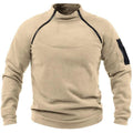 Sudadera Táctica Militar con Media Cremallera para Hombre