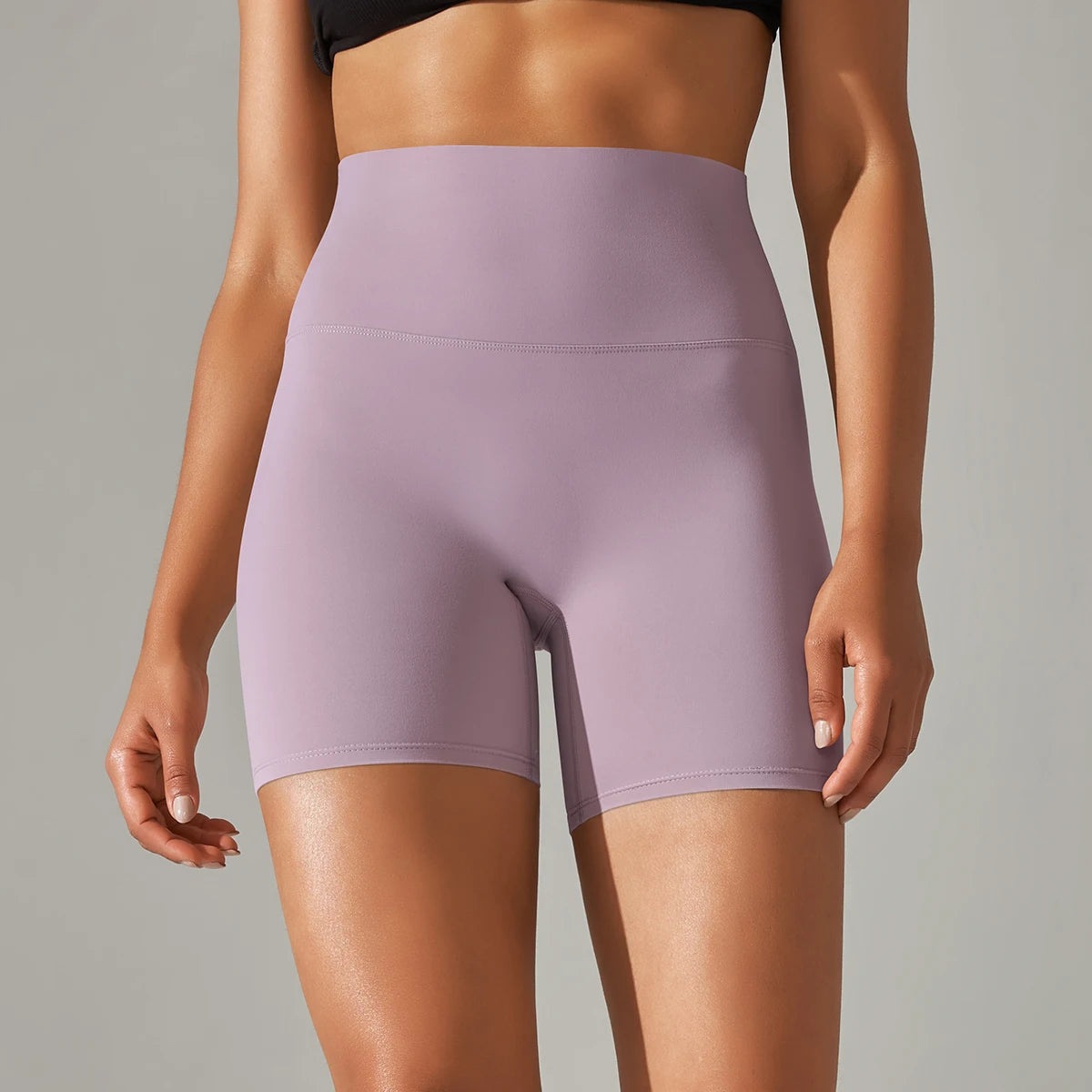 Shorts Mujer Yoga Running Ciclismo Cintura Alta – Transpirables Deportivos Gym Fitness Verano