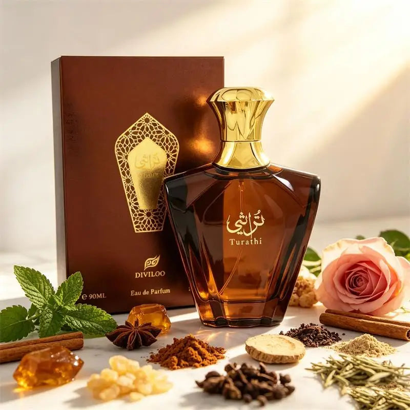 Perfume Dubai Spray de Lujo – Fragancia Oriental Floral Unisex, Regalo Premium