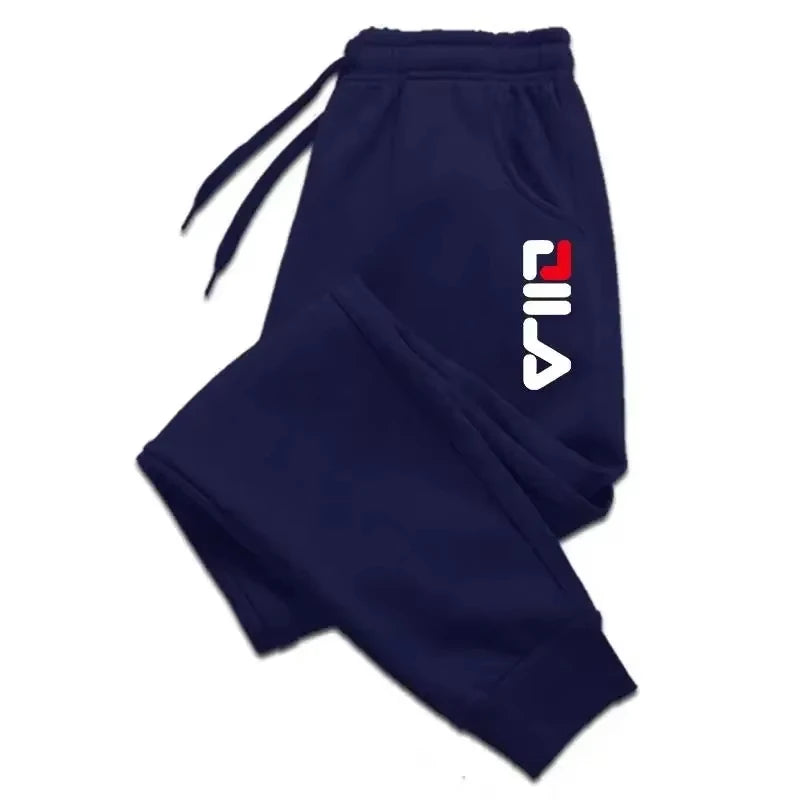 Pantalón Deportivo Hombre Forro Polar Cordón – Jogger Casual Gym Otoño Invierno, Talla S-XXXL