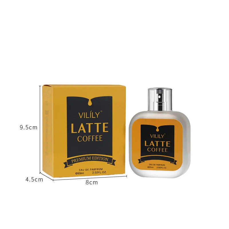 Vilily Perfume Hombre Gourmand 60ml – Chocolate Coco Café Amaderado Natural Suave Premium Spray