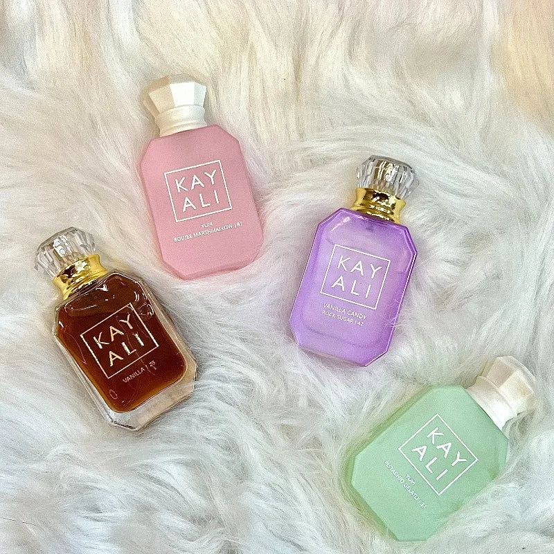 KAYALI Set Perfume Árabe Unisex 4x30ml – Colección Mini Viaje Vainilla Oriental Lujo