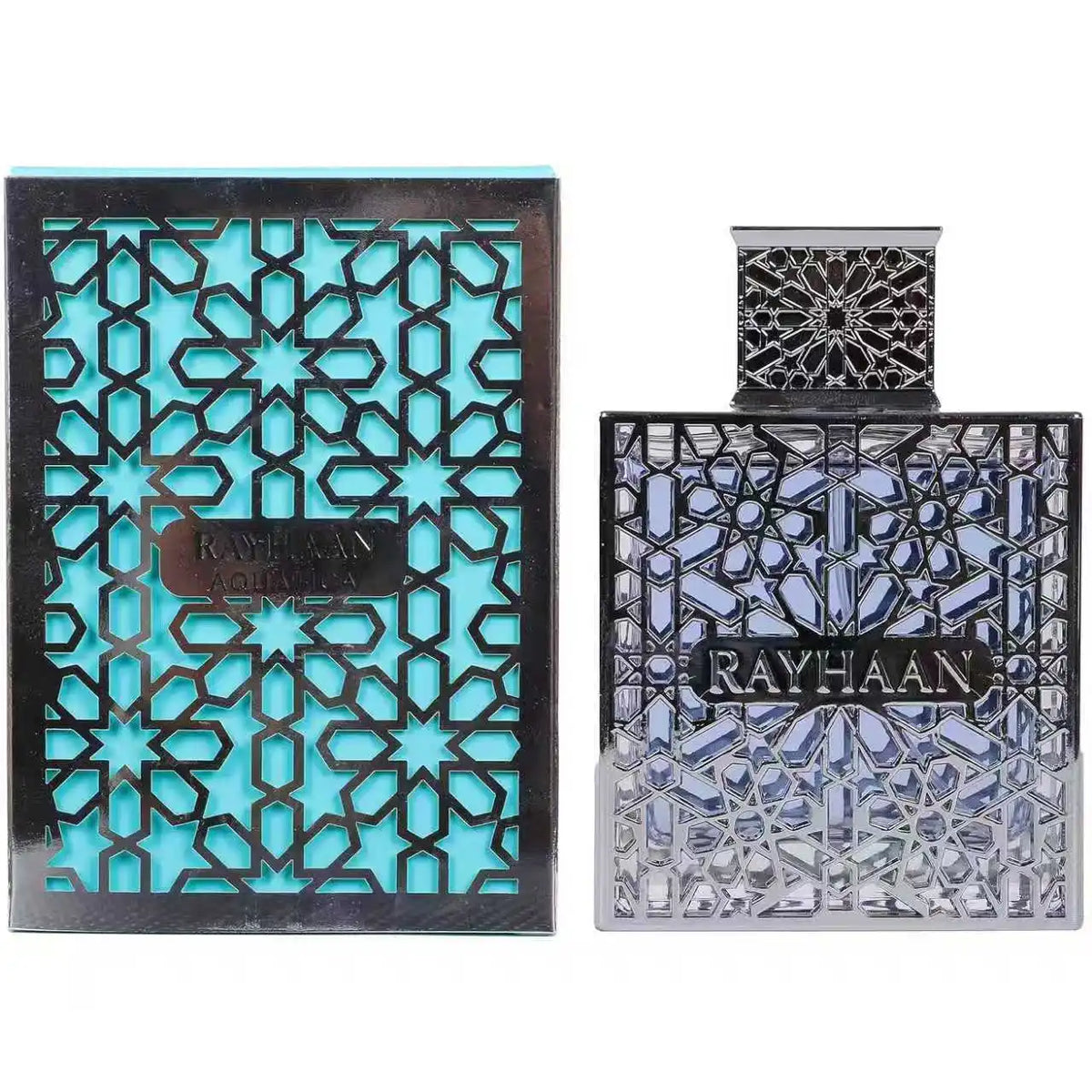 RAYHAAN Perfume Unisex Árabe 100ml – Vainilla Almizle Madera Cálido Elegante Larga Duración