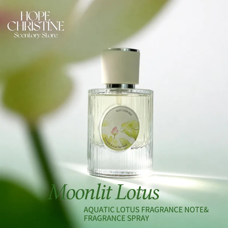 Perfume Loto Fresco – Fragancia Floral Amaderada Oriental con Loto y Jazmín Larga Duración