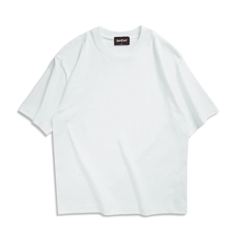 Women's Oversized Streetwear T-Shirt Korean Style – Basic Casual Summer