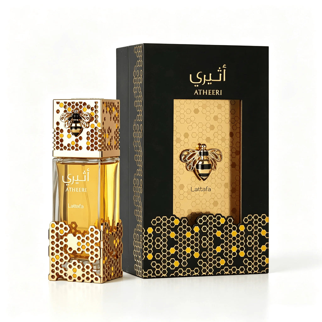 Lattafa Atheeri Eau de Parfum 100ml – Floral Honey Vanilla Amber Jasmine Unisex