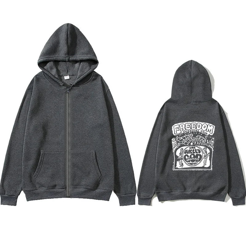 Sudadera con capucha y cremallera Simon Henriksson "Scream of Fear" – Sudadera de rol de Simon – Moda estética y regalo para gamers (Otoño/Invierno)