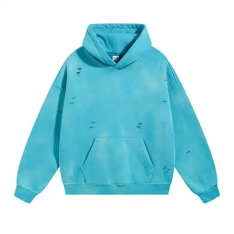 Conjunto Chándal Hombre Terciopelo Splash-Ink – Sudadera + Pantalón Casual Primavera Otoño