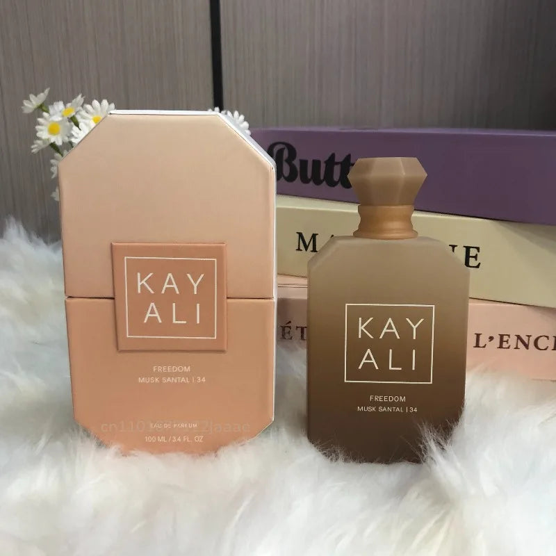 KAYALI Perfume 100ml Lujo – Freedom Musk Santal 34 Floral Frutal Fresco Suave Elegante Larga Duración