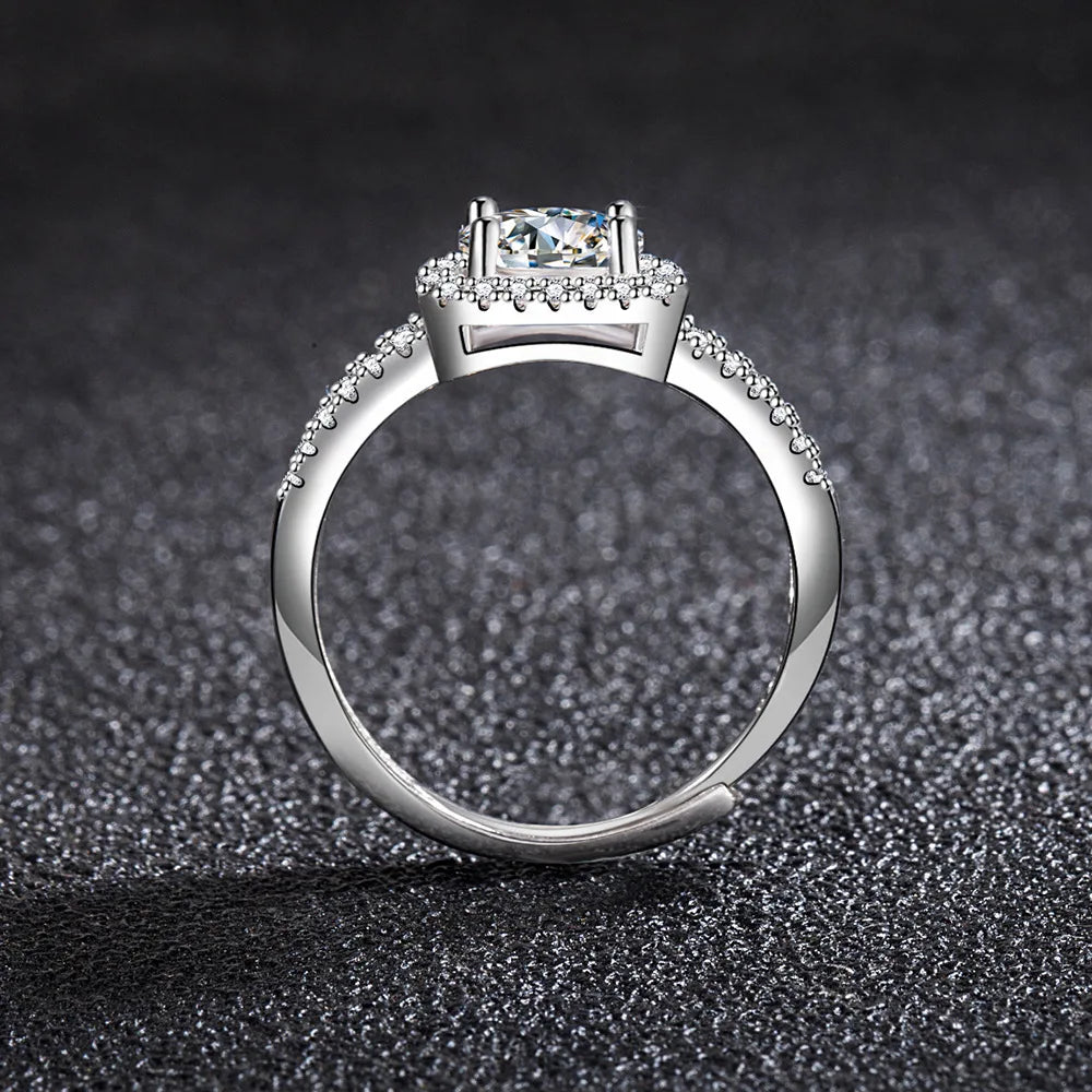 Anillo de Plata 925 con Zirconia 5A – Joya de Compromiso & Boda Top Calidad