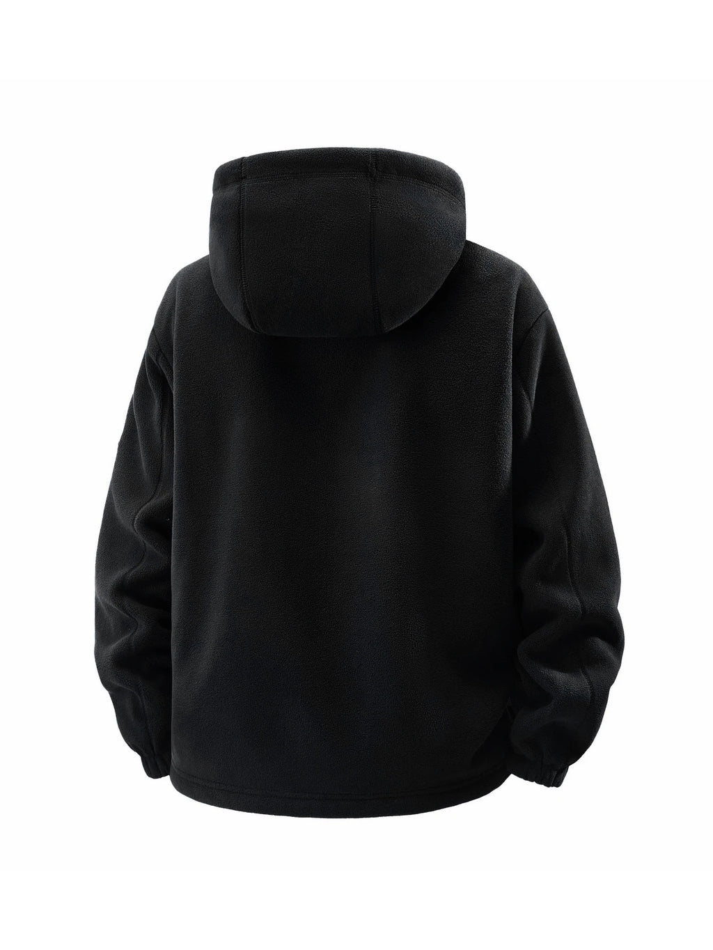 Chaqueta Hombre Capucha Acolchada – Casual Streetwear Otoño Invierno, Colores Sólidos