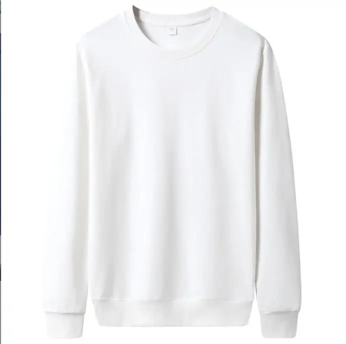 Sudadera Hombre Capucha Polar Color Sólido – Streetwear Casual Otoño Invierno