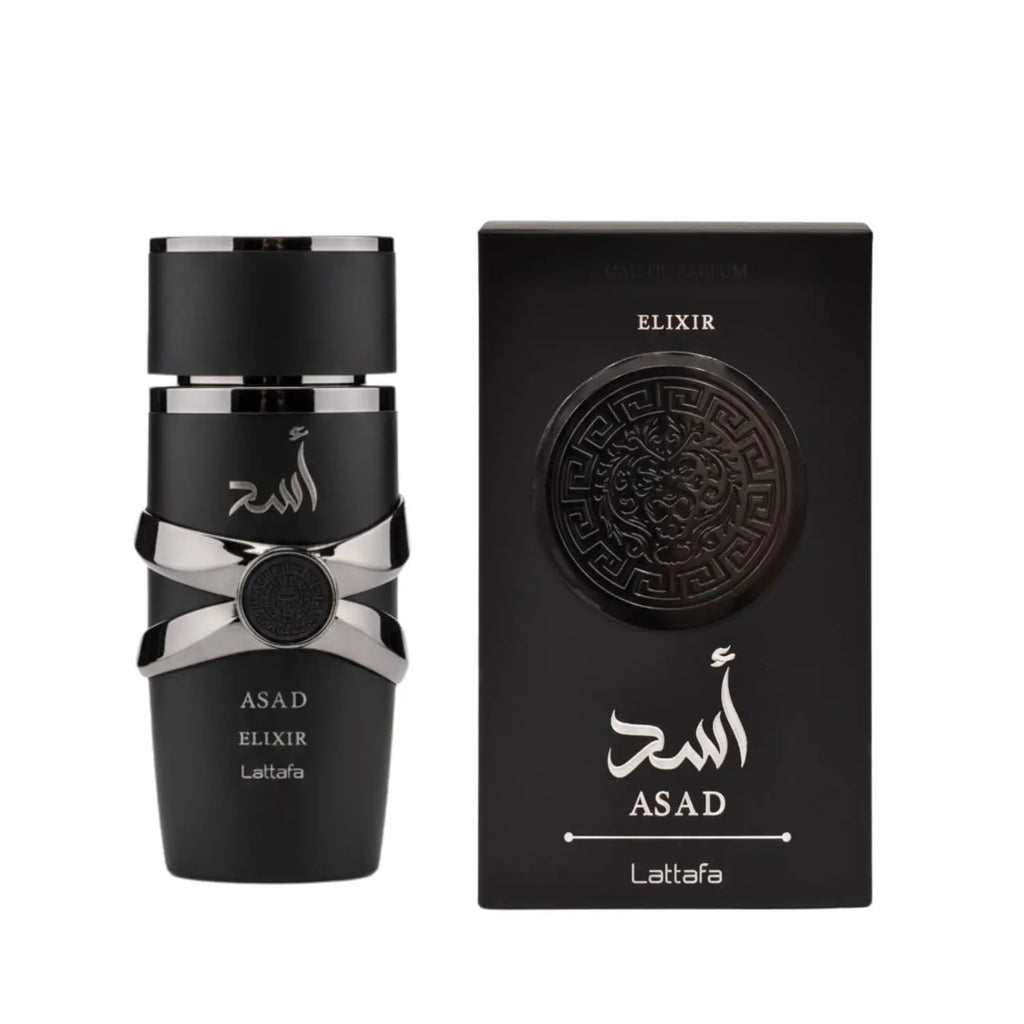 Lattafa Asad Elixir Eau de Parfum 100ml – Fragancia Árabe Lujosa Larga Duración
