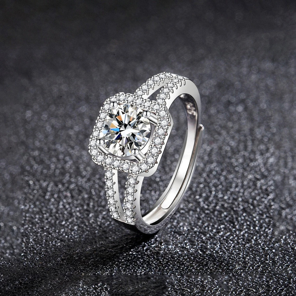 Anillo de Plata 925 con Zirconia 5A – Joya de Compromiso & Boda Top Calidad