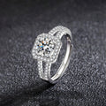 Anillo de Plata 925 con Zirconia 5A – Joya de Compromiso & Boda Top Calidad