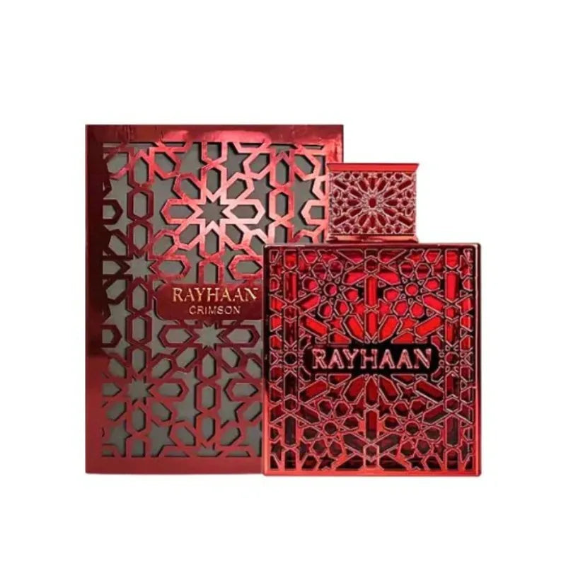 RAYHAAN Perfume Unisex Árabe 100ml – Vainilla Almizle Madera Cálido Elegante Larga Duración
