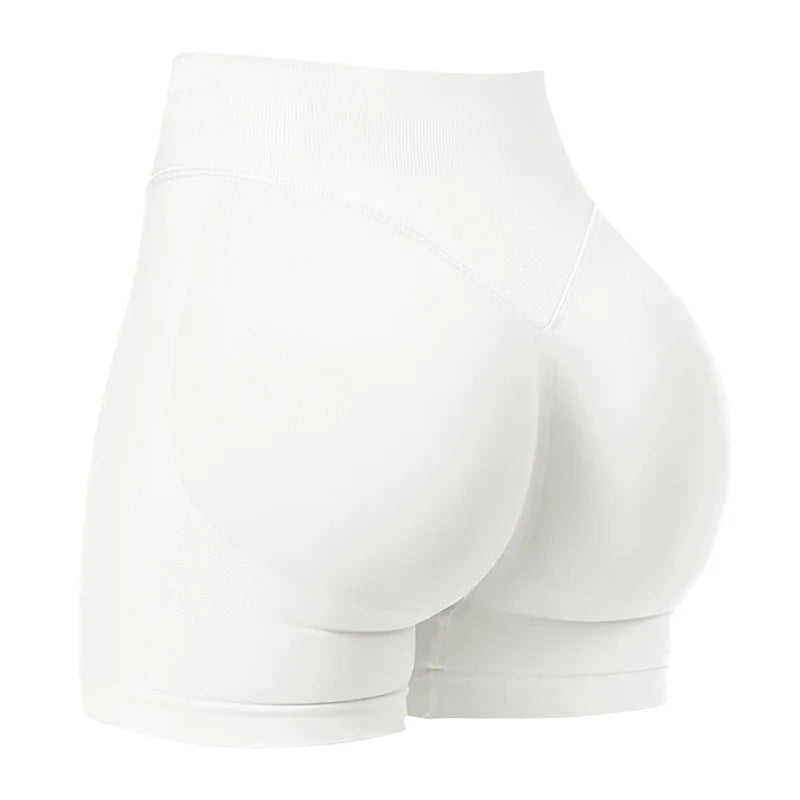 Shorts Gym Mujer Scrunch Butt Sin Costuras – Yoga, Running & Fitness