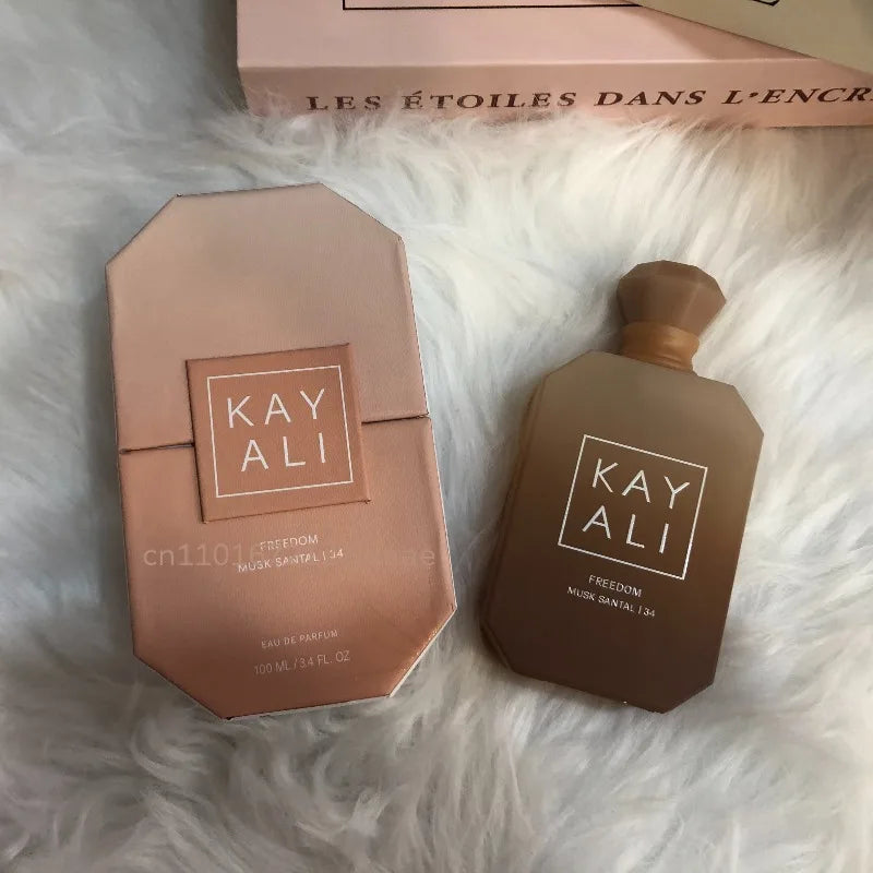 KAYALI Perfume 100ml Lujo – Freedom Musk Santal 34 Floral Frutal Fresco Suave Elegante Larga Duración