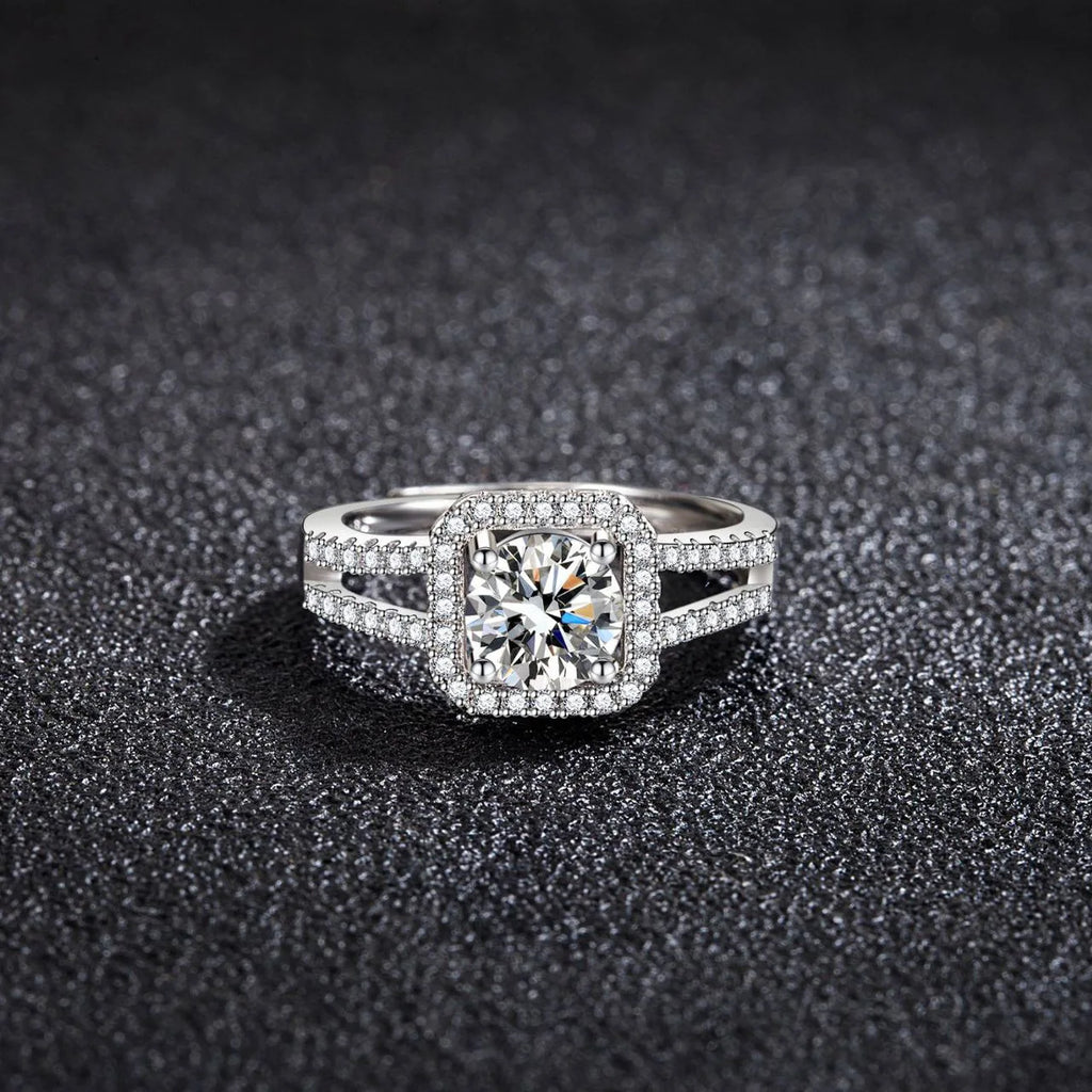 Anillo de Plata 925 con Zirconia 5A – Joya de Compromiso & Boda Top Calidad