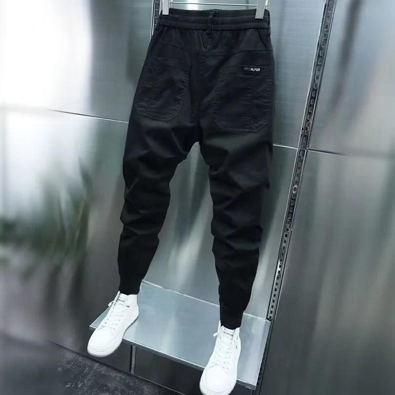 Pantalón Jogger Streetwear para Hombre – Cintura Elástica Estilo Japonés
