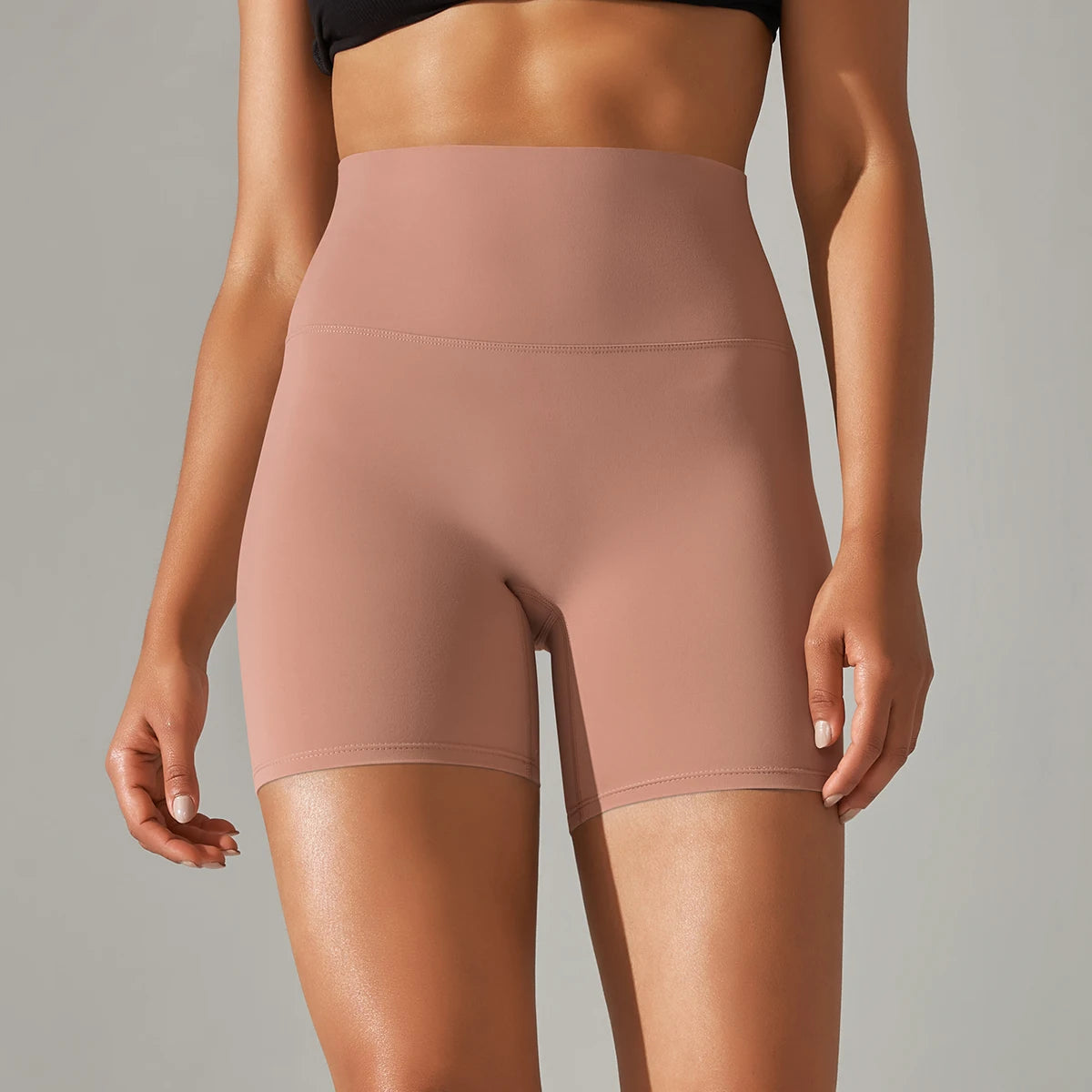 Shorts Mujer Yoga Running Ciclismo Cintura Alta – Transpirables Deportivos Gym Fitness Verano