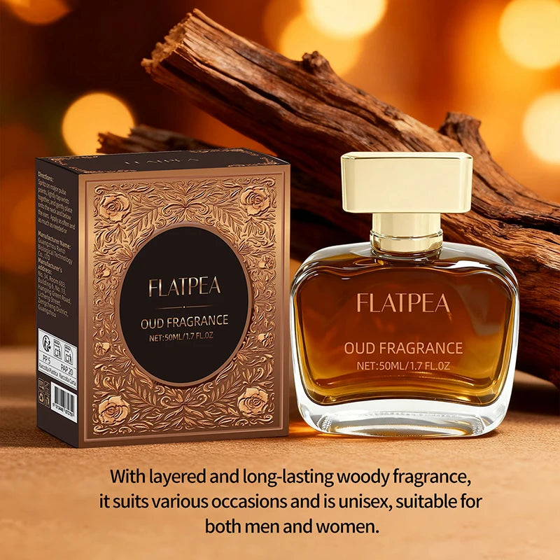 Perfume Árabe Premium para Hombre – Oud, Almizcle & Cedro, EDT Larga Duración