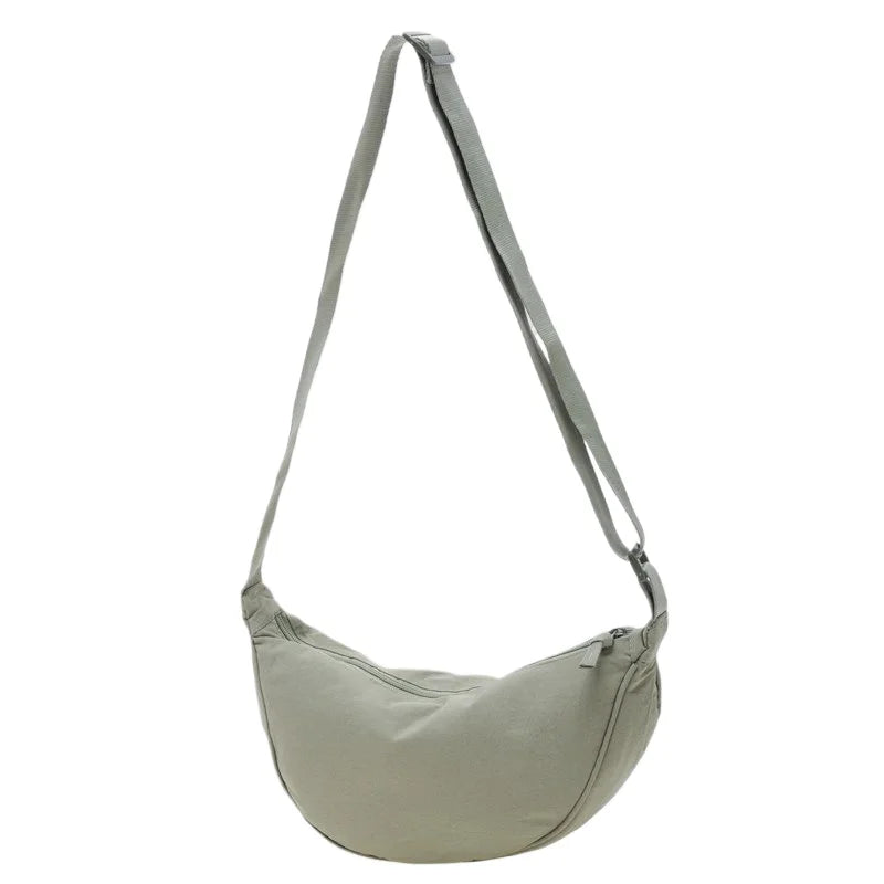 Bolso Bandolera Unisex Media Luna – Gran Capacidad Viaje & Uso Diario