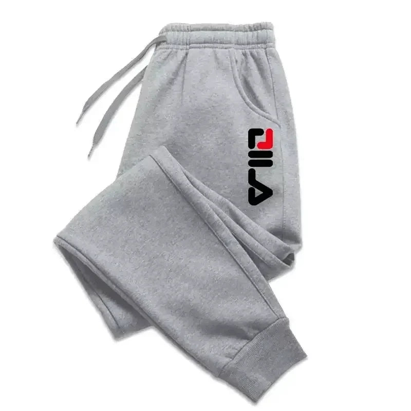 Pantalón Deportivo Hombre Forro Polar Cordón – Jogger Casual Gym Otoño Invierno, Talla S-XXXL