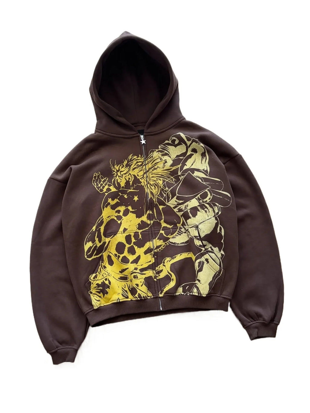 Sudadera Y2K Jojo's Bizarre Adventure Estilo Hiphop